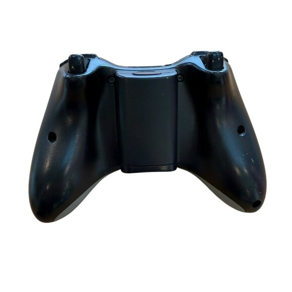 Official Microsoft Xbox 360 Black Wireless Controller Works Authentic - Picture 3 of 4